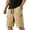 Khaki#W0506&20, variant on Garbnen Men Cargo Short Elastic Waist Wide Leg Men Hiking Shorts Fitness Basketball Summer Lightweight Big and Tall Bermuda Shorts for Men with Zipper Pockets Green XXL