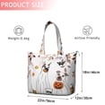 thumbnail image 4 of Halloween Dogs in Ghost Costumes Travel Tote Bags for Women Carry On,Large Weekender Bags for Women Travel,Multi Functional Duffle Bag for Work,Shopping,Sports, 4 of 5
