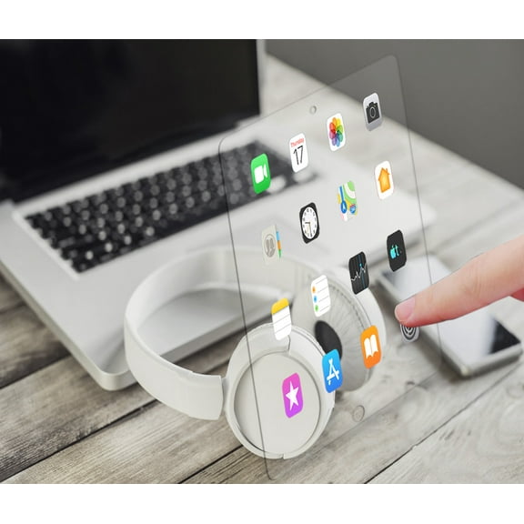 Elegant Choise for iPad 10.2-inch 2020,iPad 10.2-inch 8th Gen Protective Tempered Glass Protector,iPad 7th Generation 2019 Released 10.2 Inch Anti Scratch Clear Tempered Glass Screen Protector (1 Pcs)