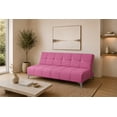thumbnail image 1 of Sofa Cama El Bazar Store New York Rosa Futon 3 posiciones 75 cm, 1 of 7