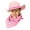 Pink, variant on Aeromax for Kids' Jr. Cowboy Hat Set, with Matching Bandana, 100% Polyester, Purple