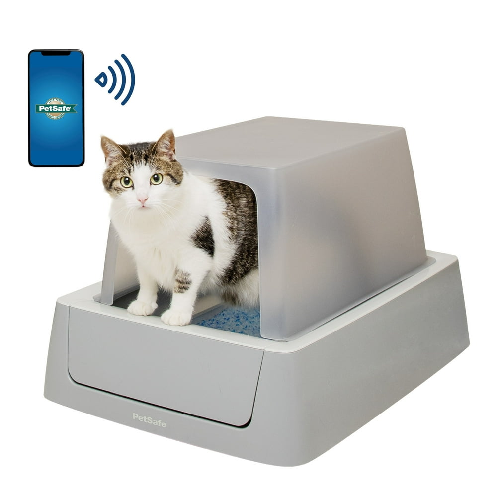 PetSafe ScoopFree Smart Self Cleaning Cat Litter Box, Phone App