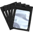 thumbnail image 1 of 50 bolsas de almacenamiento de alimentos de aluminio resellables con ventana transparente Bolsa de embalaje de granos de café para suministros de almacenamiento de alimentos autosellados, 1 of 5