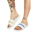 thumbnail image 4 of Champion Women's Super Slide Split Script Slide Sandal, 4 of 5
