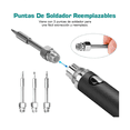 thumbnail image 5 of Kit De Soldador Inalámbrico Con 3 Puntas De Soldador Usb Belug,Negro, 5 of 5
