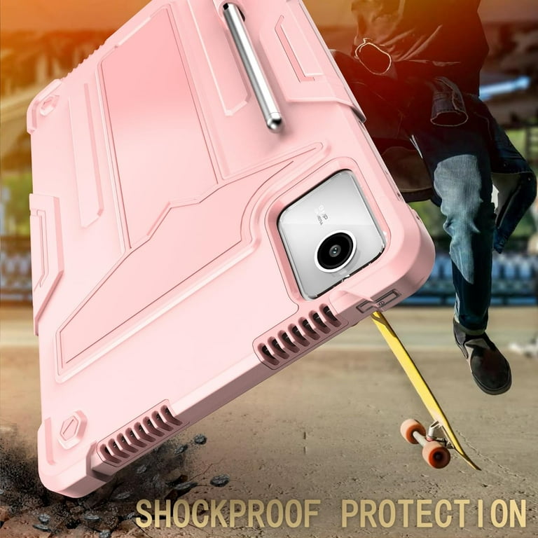 Custodia Con Tastiera Per Lenovo Tab M11 2024 - Layout Italiano QWERTY, Rosa, Staccabile