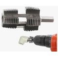 thumbnail image 2 of PVC Thread Maker Tool Drill Compatible PVC Pipe Threader Kit With Various Die Sizes Threading Tools Pipe Tap Wire Opener Alloy Plumbing Tap Tool Hand Tools, 2 of 6