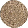 thumbnail image 3 of Zonghan Straw round thickened home dining table insulation pad coaster pan mat pot mat placemat 36cm round, 3 of 3