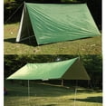 thumbnail image 2 of Hamaca impermeable DYNWAVEMX Lona Liviana Multiusos para acampar Verde 300x300cm, 2 of 7