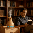 thumbnail image 6 of MEHOOM Cool Mist Humidifier with 7-Color Night Light, 130ml Essential Oil Diffuser, 6 of 12