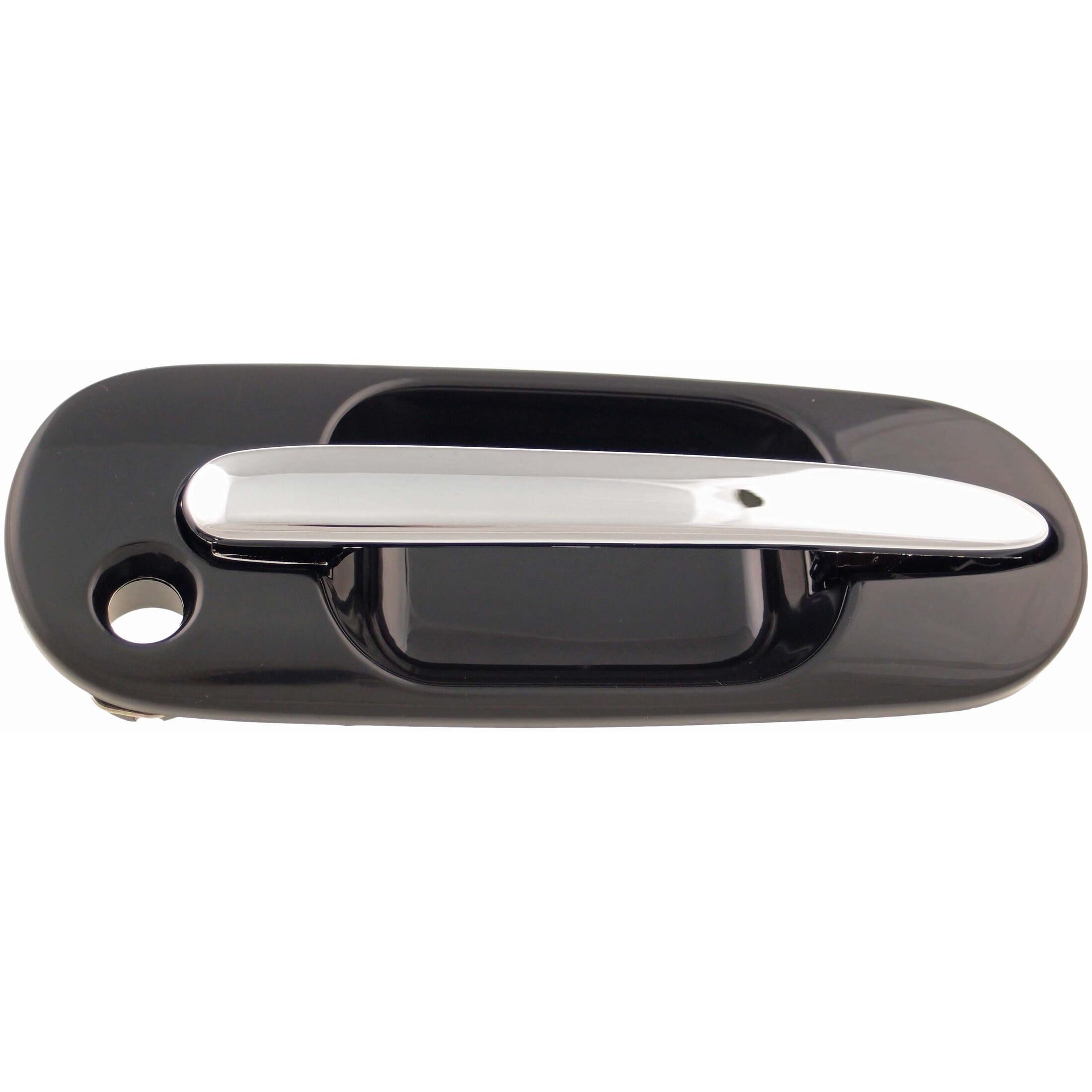 Dorman 92760 Front Passenger Side Exterior Door Handle for Specific Honda Models, Chrome Lever and Black Housing