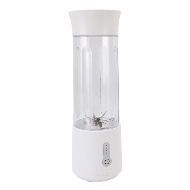Portable Blender, One Click Operating Small 6 Blades USB Rechargeable Smoothie Blender for Travel Outdoor