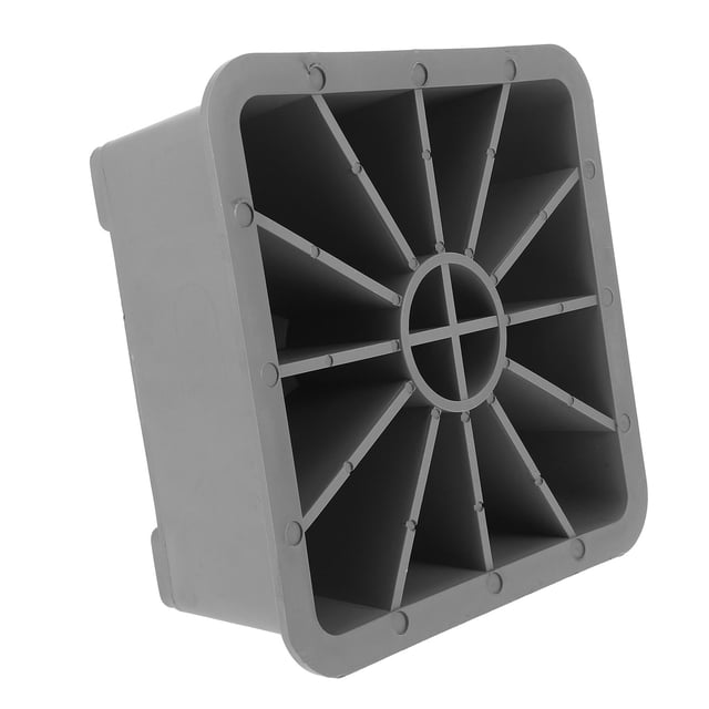 SKISUNO Trailer Jack Block for Rv Grey PP Material Camper Leveling Pad with High Load Capacity