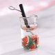 thumbnail image 3 of Advancent Pendientes colgantes Cool Sweet Shiny Fruit colgantes decoraciones DIY joyería manualidades llavero collar accesorios mujeres Artesanía tipo 4 Advancent HA061536-04, 3 of 6