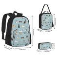 thumbnail image 2 of Balery Dog Pets Mochila Escolar 3 en 1 para Niños - Mochila Resistente con Lonchera Térmica y Estuche - Mochila Escolar para Niños y Niñas, 2 of 7