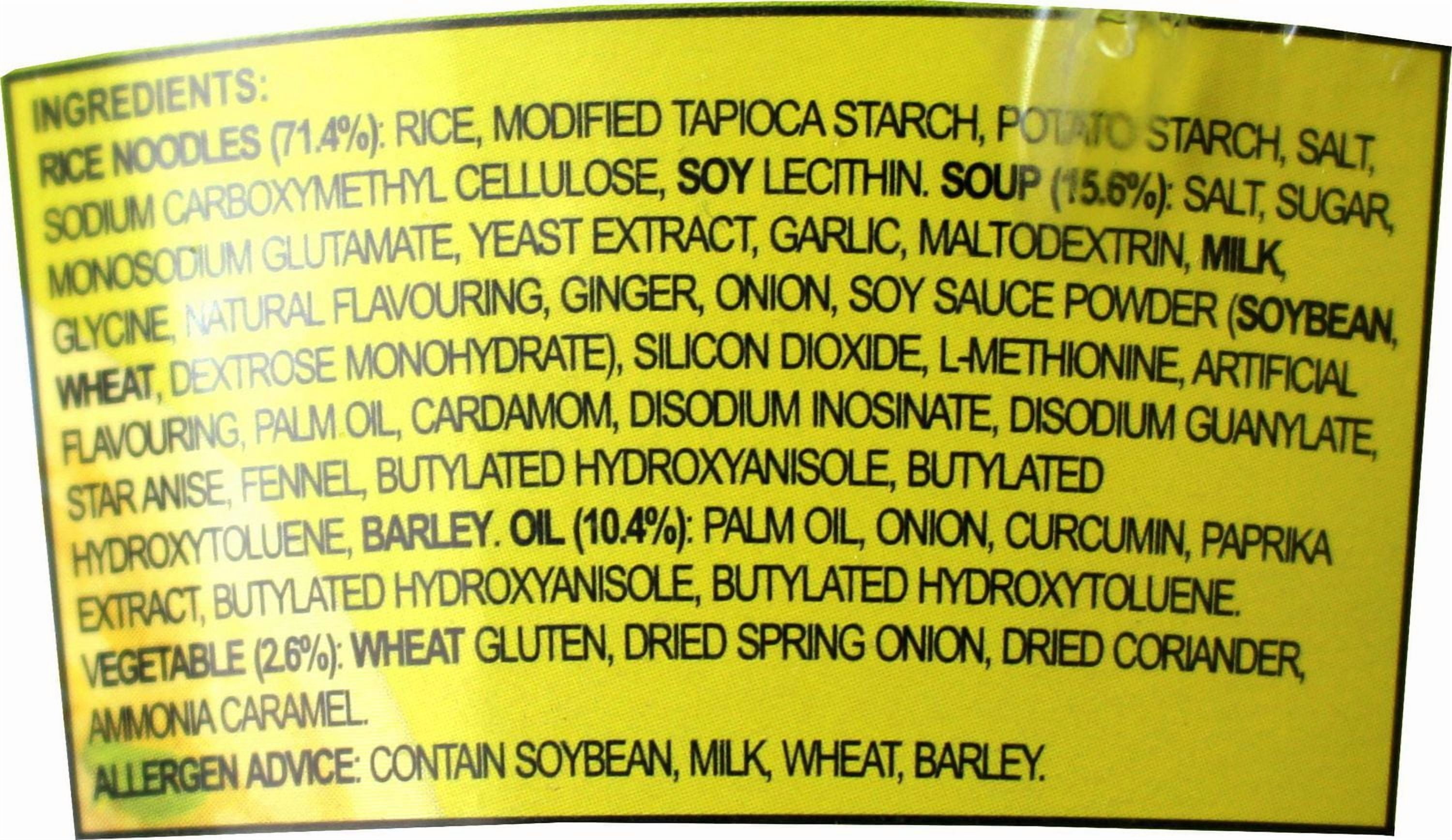 Oh! Ricey Chicken Flavour Rice Noodle Bowl