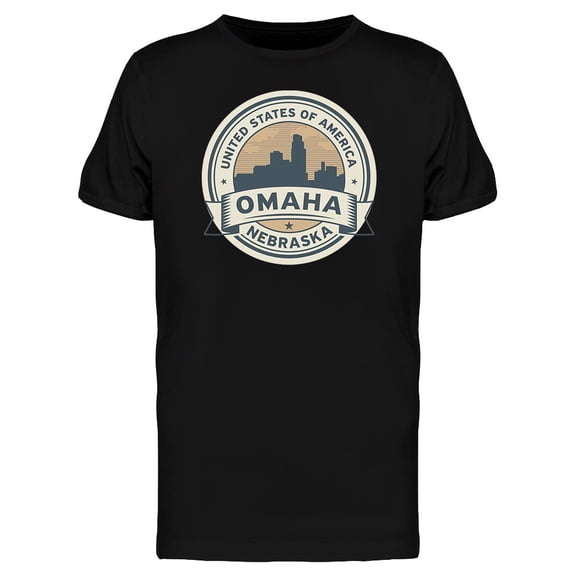 Omaha Nebraska Tee Men's -Image by Shutterstock