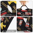 thumbnail image 6 of Fireman and Helicopter Black Pattern Teens Toddler Nap Mat with Pillow, Sleeping Mat Bag for Preschool Daycare 50"x20", 6 of 6