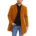 thumbnail image 2 of Men's Casual Long Sleeve Lapel Button Down Cardigan Jacket with Side Pockets for Spring Outdoor Use, 2 of 4