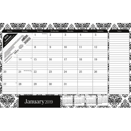 - 2019 Elegance Desk Pad Calendar