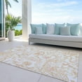 thumbnail image 6 of Addison Rugs Chantille Indoor/Outdoor Transitional Paisley Coral Washable Rectangle Rug, 8' x 10', 6 of 6