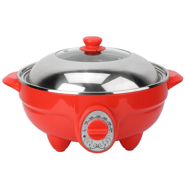 Kitchen Electric Pot,6L Multifunction Electric Pan Frying Cook Grill Electric Pan Elevate Your Experience