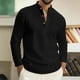 thumbnail image 1 of pstuiky camisas de manga larga para hombre, Blusa/camisa informal y moderna de manga larga con botones para hombre Tops de talla grande para hombre xxl, 1 of 9