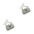 thumbnail image 2 of Transemion PU Practical Gifts Fashionable Shoulder Bag Lightweight And Portable Large Capacity Shoulder Bags white 2Set, 2 of 6