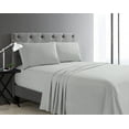 thumbnail image 1 of Swift Home Basic 4-Piece King Size Sheet Set, Ultra Soft, Deep Pocket, Easy Care Bedding Set, Light Gray, 1 of 7