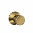 thumbnail image 2 of Bell Knob Non-Turning Lock, Satin Chrome (F170 BEL 626), 2 of 3