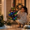 thumbnail image 5 of 2026 Christmas Home Party Decoration Christmas Tree Ground-stake Lights Christmas Celebration Party Supplies, 5 of 5