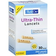 Relion 30g Lancets 200ct