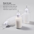thumbnail image 3 of Toystoory Paper Quilting 30ml Empty Glue Squeeze Supplies Plastic Bottles Dispenser Needle Household Applicator Tip Container Reusable Type3 NO3, 3 of 6