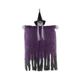 thumbnail image 2 of 1 Pcs Hanging Halloween Skeleton Ghosts Outdoor Decoration, Grim Reapers for Best Halloween Outdoor Decorations, Haunteds House Prop, Party Supplies (Purple), 2 of 8