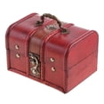 thumbnail image 3 of lanema 2pcs Set Wooden Pirate Jewelry Storage Box for Case Holder Vintage Treasure Ches, 3 of 9