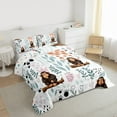 thumbnail image 3 of Homewish Cartoon Gorilla 2pcs Bedding Comforter Set for Preppy Children Kids,Dreamy Princess Twin Comforter Sets,Kawaii Animal Breathable Bedding Set,Luxury Bedroom Decor,Reversible, 3 of 8