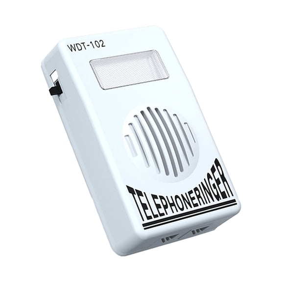 UNTERING External Loud Telephone Phone Rings Amplifier for Clearer Phone Calls Telephone Sound Amplifier Power Needed