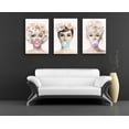 thumbnail image 2 of Set De 3 Cuadros Decorativos Marilyn,audrey,brigitte Flores Ideas Creativas Cuadro sublimado en tela, 2 of 2