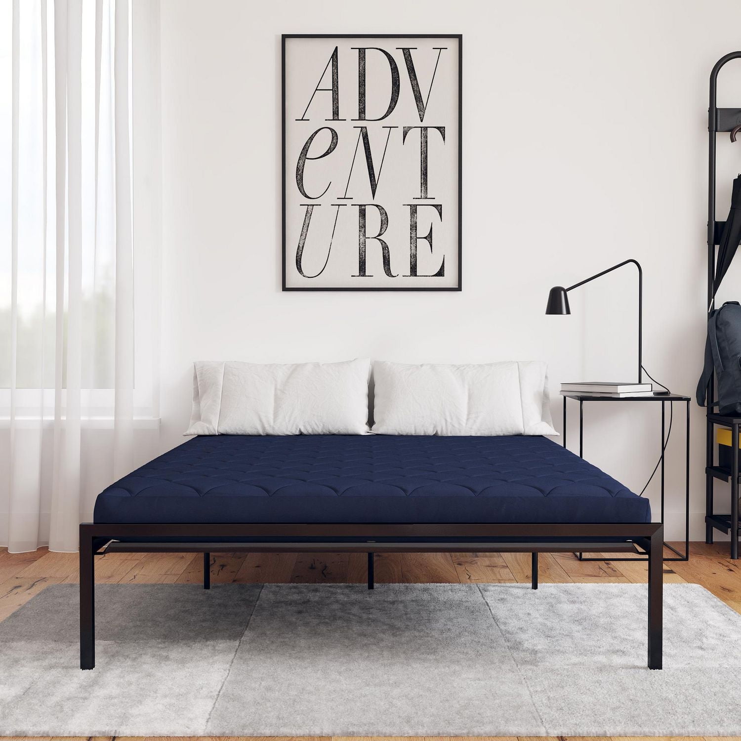 DHP Value 6" Polyester Filled Quilted Top Bunk Bed Mattress