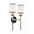 thumbnail image 5 of Crystorama Lighting - Hatfield - 2 Light Wall Mount-18.5 Inches Tall and 12, 5 of 12