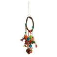 thumbnail image 3 of Bird Swing Toys,  Swing Toy Colorful Natural Material  For  S, 3 of 8