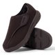 thumbnail image 2 of Fitville zapatos de casa de felpa para hombres con zapatos de algodón para diabéticos, zapatos de invierno con correa ajustable ensanchada, cálidos y gruesos antideslizantes, 2 of 5