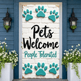 thumbnail image 5 of Red Ladybug Welcome Banner White Daisies Daisy Backdrop Cartoon Light Green Background Garden Background for Garden Party Spring Gathering Kids' Birthday, 5 of 9