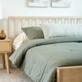 thumbnail image 5 of Plank+Beam Solid Wood Scandinavian Queen Bed Frame with Headboard, Platform Bed for Adults, Blonde, 5 of 10