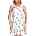 thumbnail image 1 of Disketp Sea Turtle para Vestido sin Mangas para Mujeres, Vestidos de Verano para Mujeres, Casual y Holgado para la Playa, 1 of 7