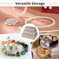 thumbnail image 6 of Nesting Jewelry Box Set, 3-Piece PU Leather Decorative Box with Velvet Lining & Golden Handles, Modern Stackable Organizer for Dresser, Closet, Watch Storage, 6 of 6