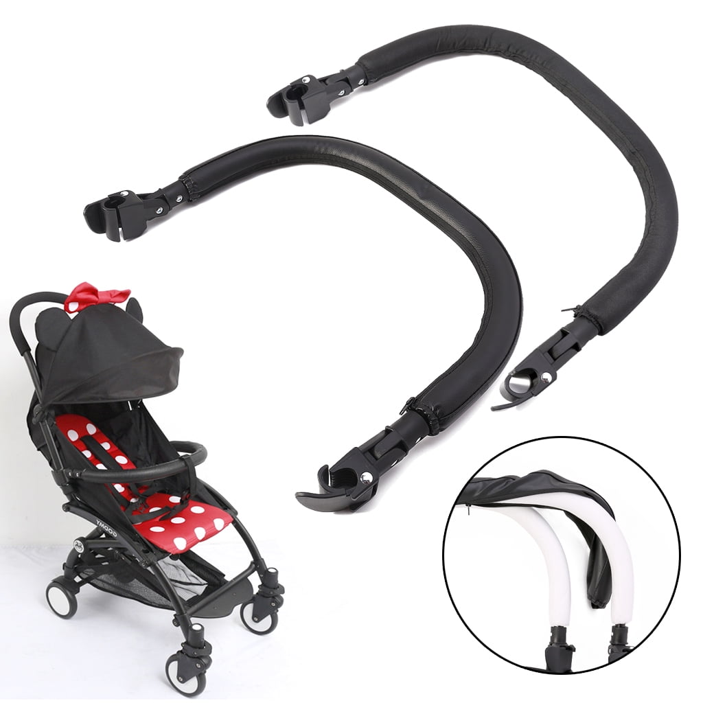 RABBITH Oxford Cloth/Simulation Leather Stroller Bumper Bar Rod Replacement