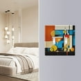 thumbnail image 4 of Yayeee Toggle Light Switch Wall Plate 2-Gang 4.56"x4.48" Decorative Outlet Cover, Modern Cocktails, 4 of 7