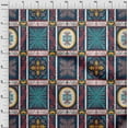 thumbnail image 4 of oneOone Viscose Jersey White Fabric Asian Ornamental Sewing Fabric By The Yard Printed Diy Clothing Sewing Supplies 60 Inch Wide, 4 of 4