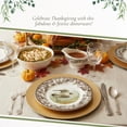 thumbnail image 6 of Spode Woodland Salad Plate, Birds of Prey, 8” Fine Dinnerware, Made in England Ideal Hunting Cabin Décor, Peregrine Falcon, 6 of 8